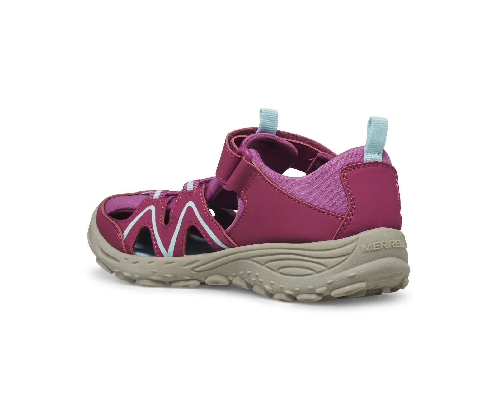 Merrell Explorer Hydro Sandal - Berry/Turquoise/Grey