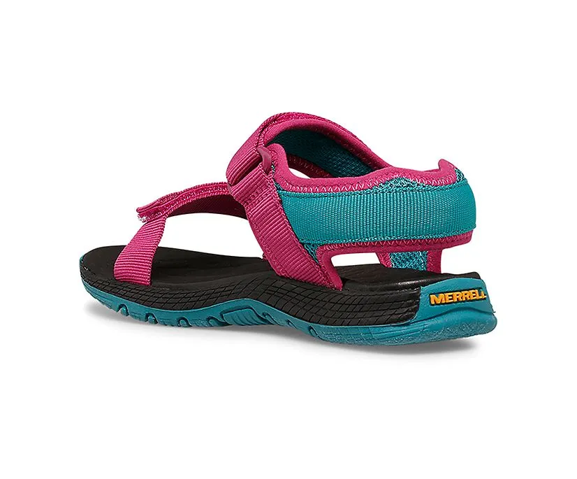 Merrell Kahuna Web | Berry/Multi Kids Water Sandals