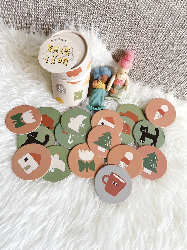  Morning Deer memory card game