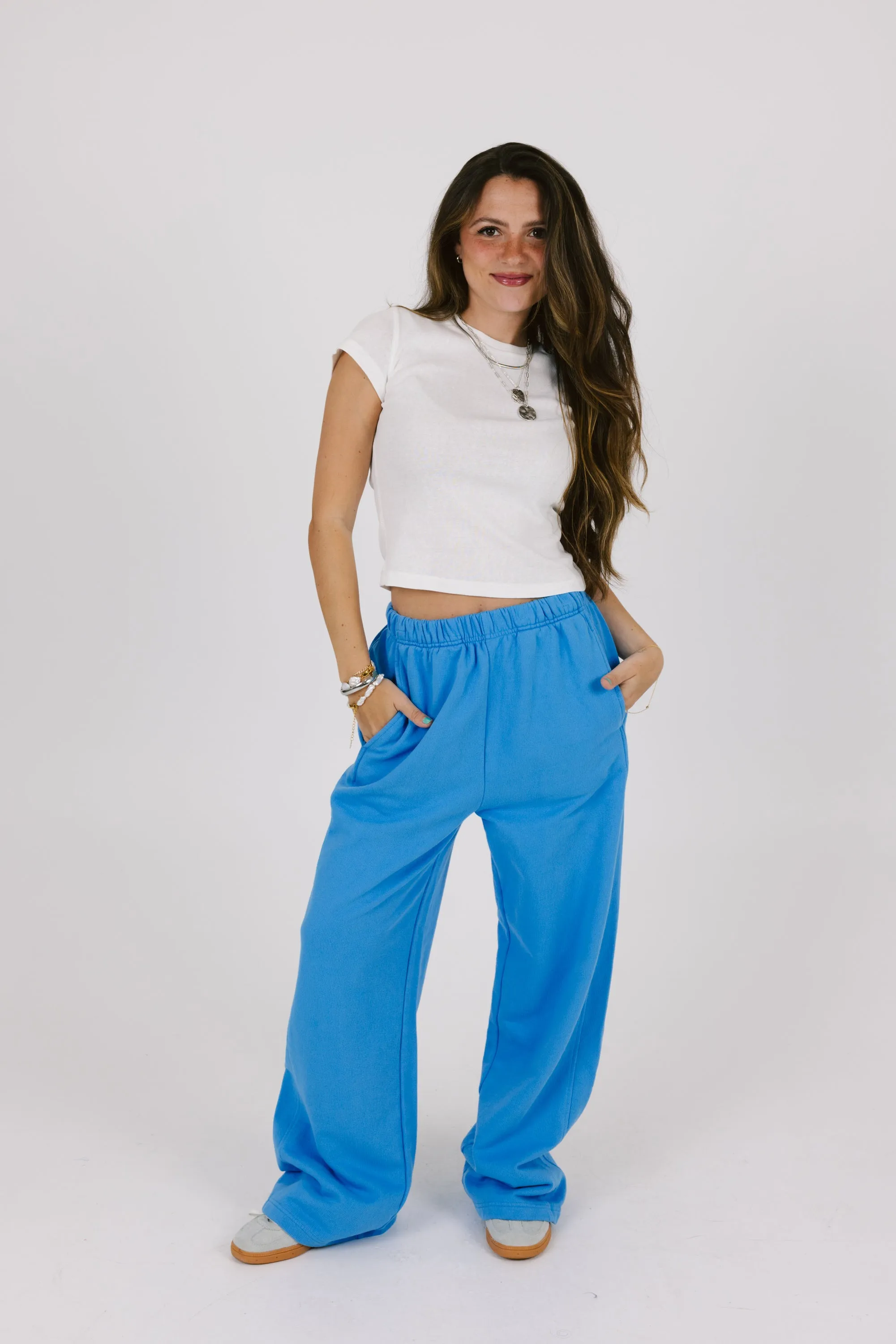 Morning Haze Sweatpants in Blue