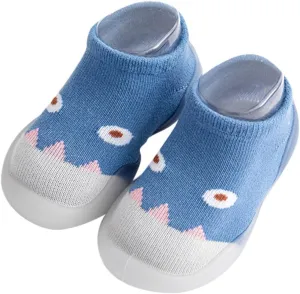 Newborn Shoes for Girls,Boys Girl Cartoon Socks Shoes Toddler Fleece WarmThe Floor Socks Non Slip Prewalker Boys Shoes