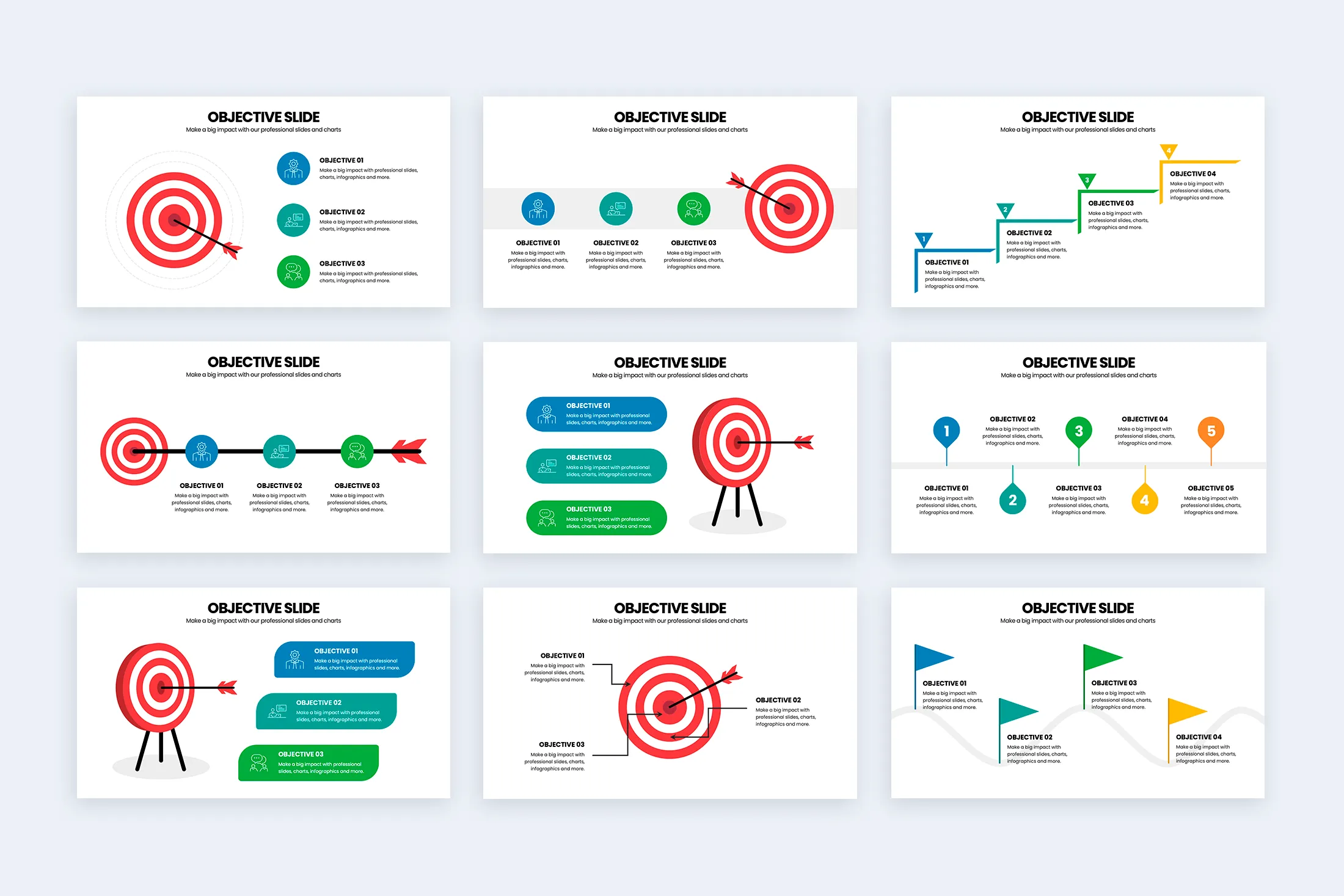 Objective Keynote Slides Template