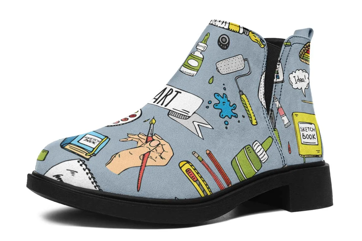 Painter Doodles Neat Vibe Boots
