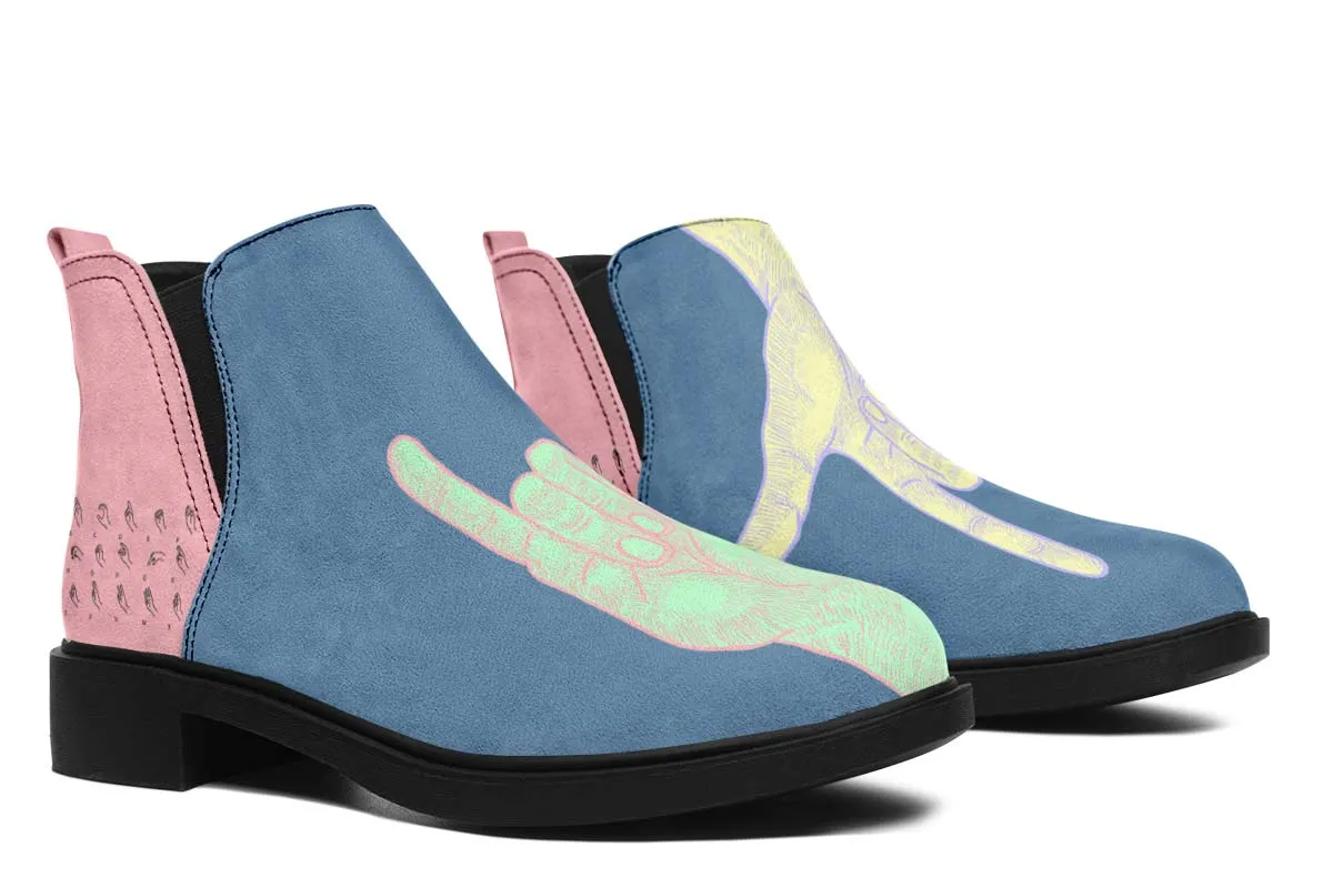 Pastel ASL Neat Vibe Boots