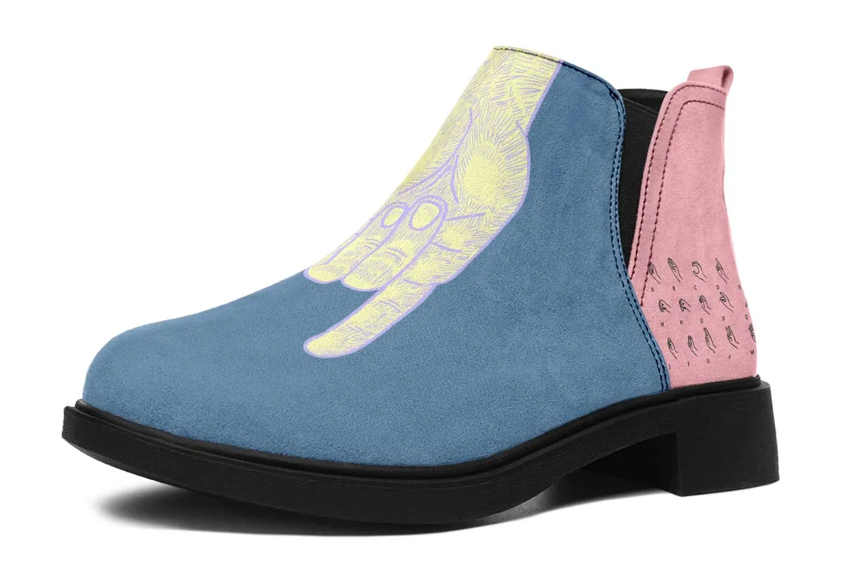 Pastel ASL Neat Vibe Boots