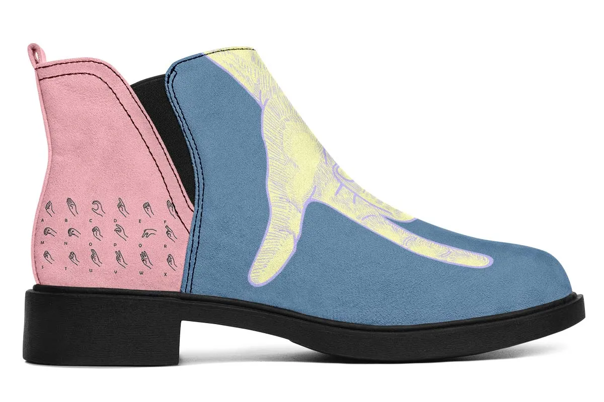 Pastel ASL Neat Vibe Boots
