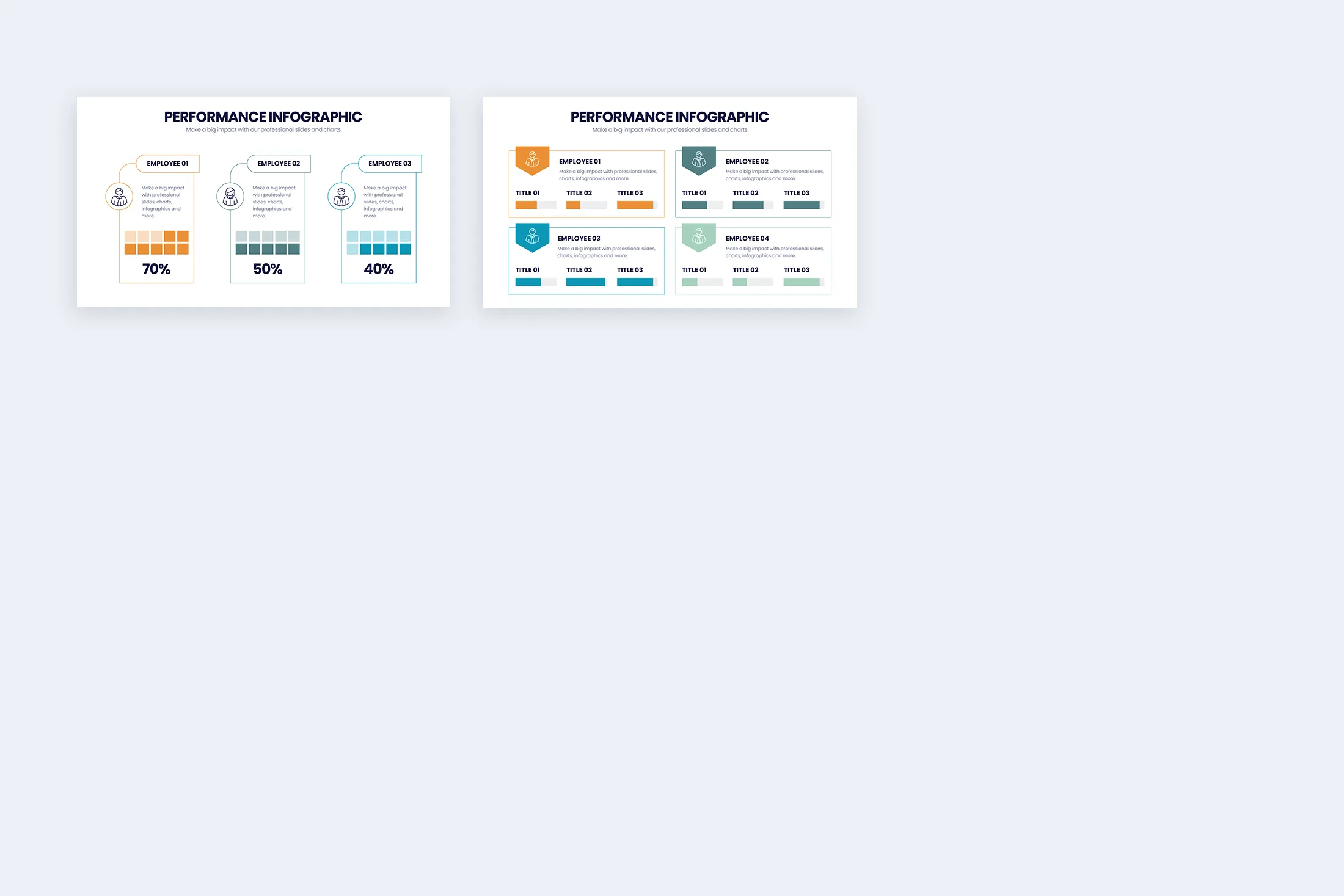 Performance Google Slides Infographic Template