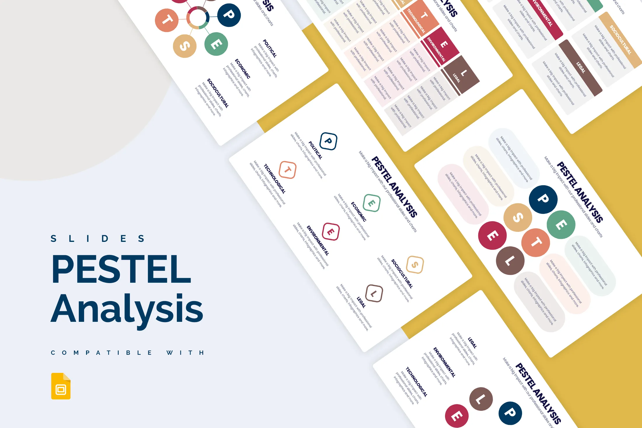 PESTEL Analysis Google Slides Templates