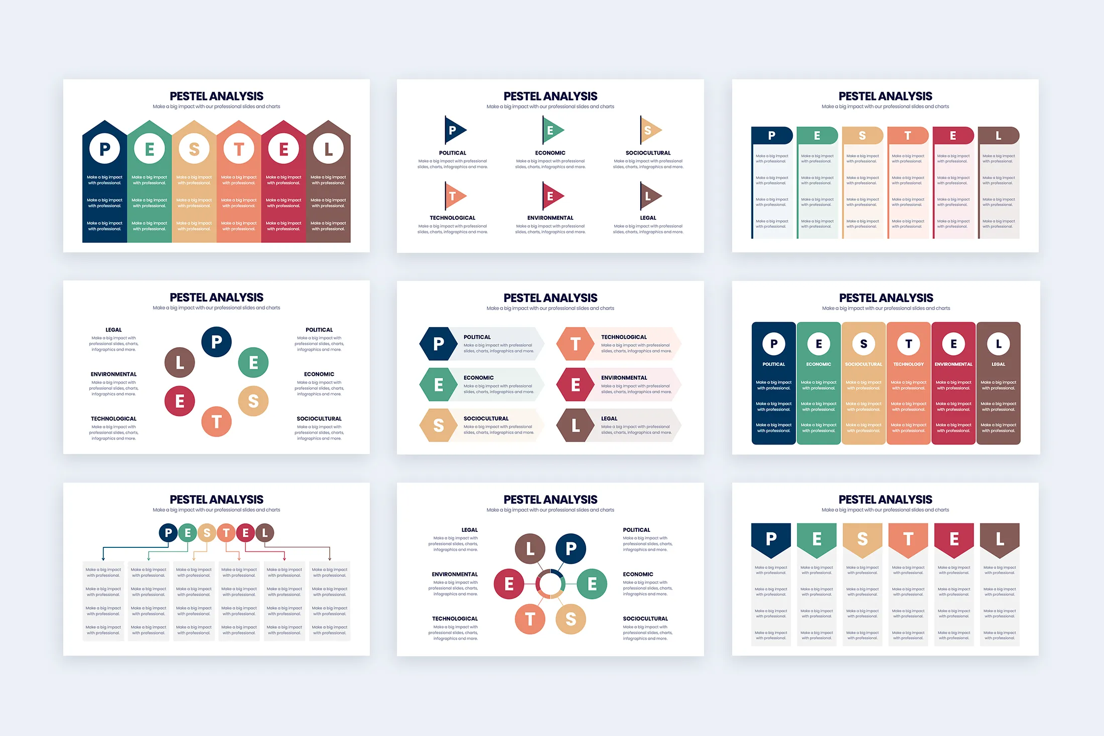 PESTEL Analysis Google Slides Templates