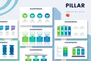 Pillar Powerpoint Infographic Template