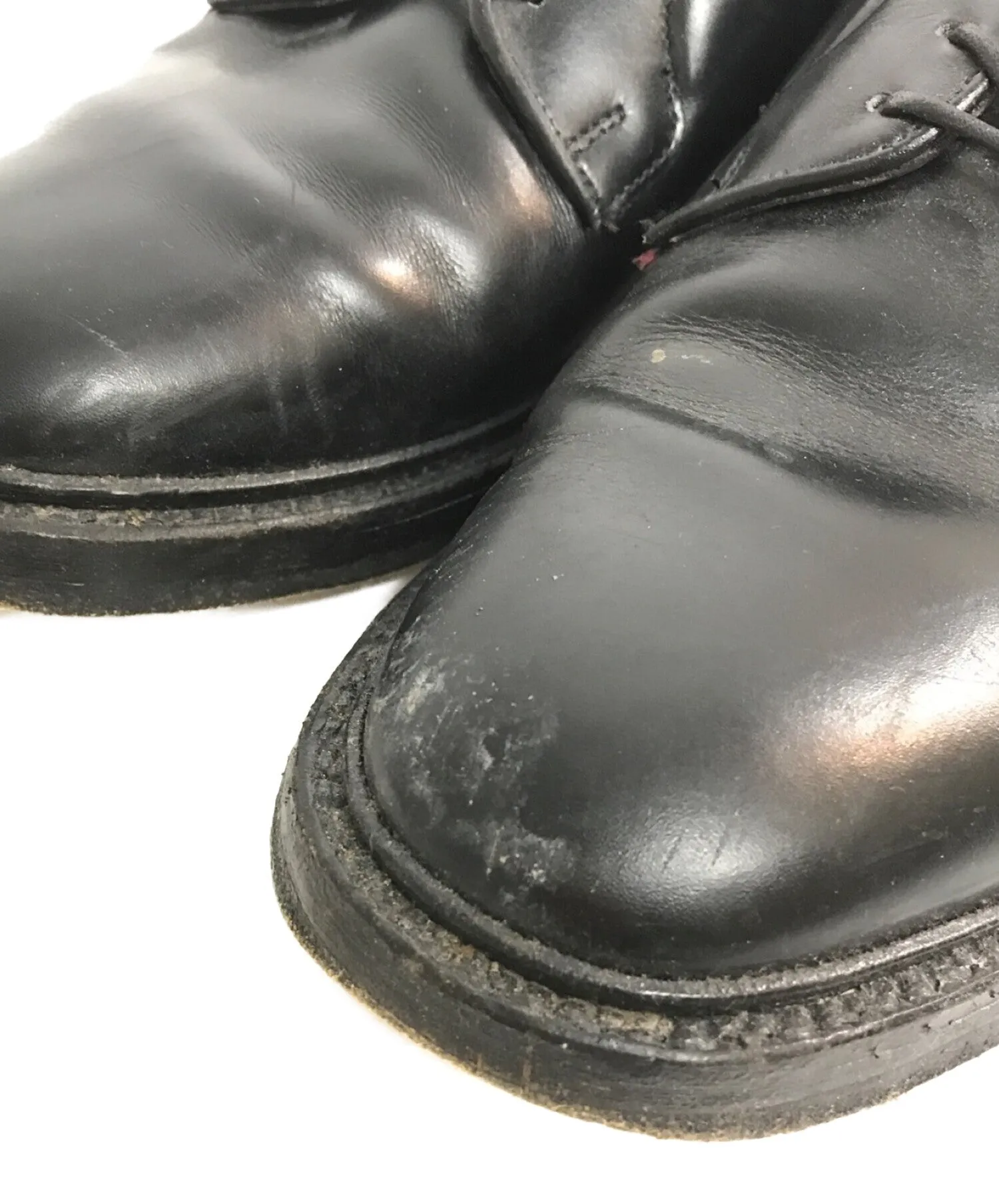[Pre-owned] COMME des GARCONS JUNYA WATANABE MAN Leather shoes / Plain toe shoes / Collaboration model