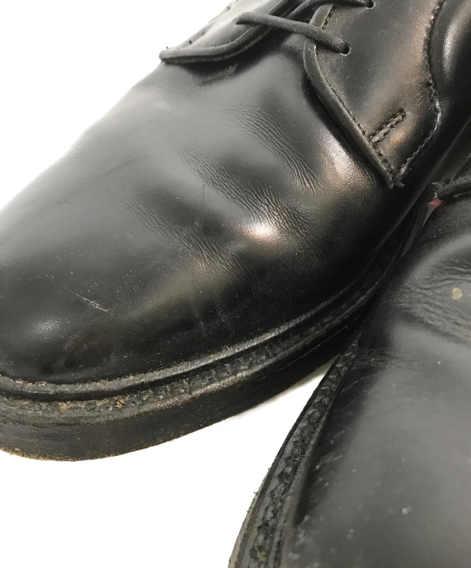 [Pre-owned] COMME des GARCONS JUNYA WATANABE MAN Leather shoes / Plain toe shoes / Collaboration model