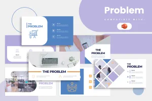 Problem Powerpoint Infographic Template
