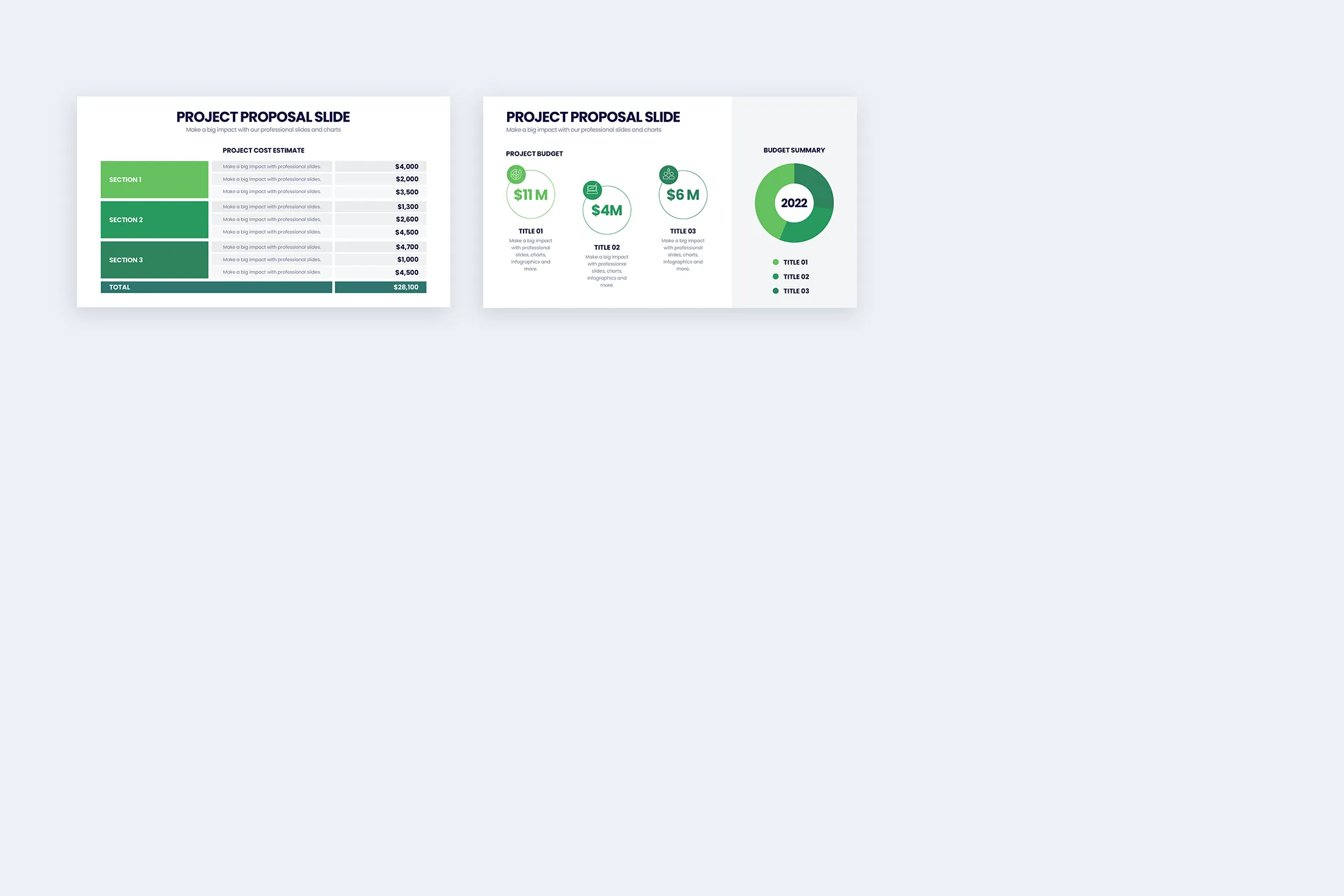 Project Proposal Keynote Infographic Template