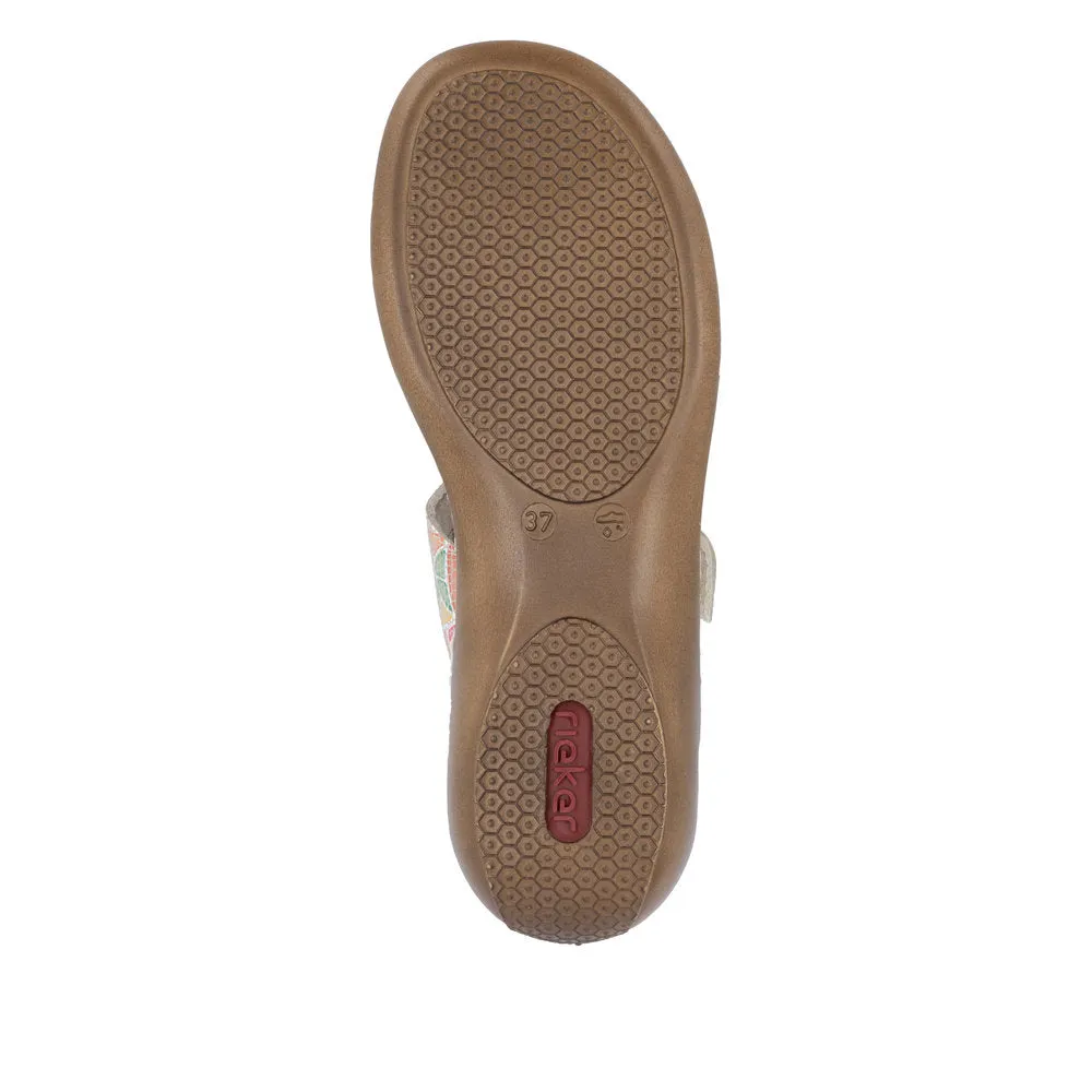 Rieker Women's Multi Color Sandals
