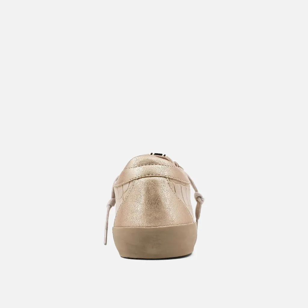 SALE* Paula Shu Shop Sneakers - SAND CROCO