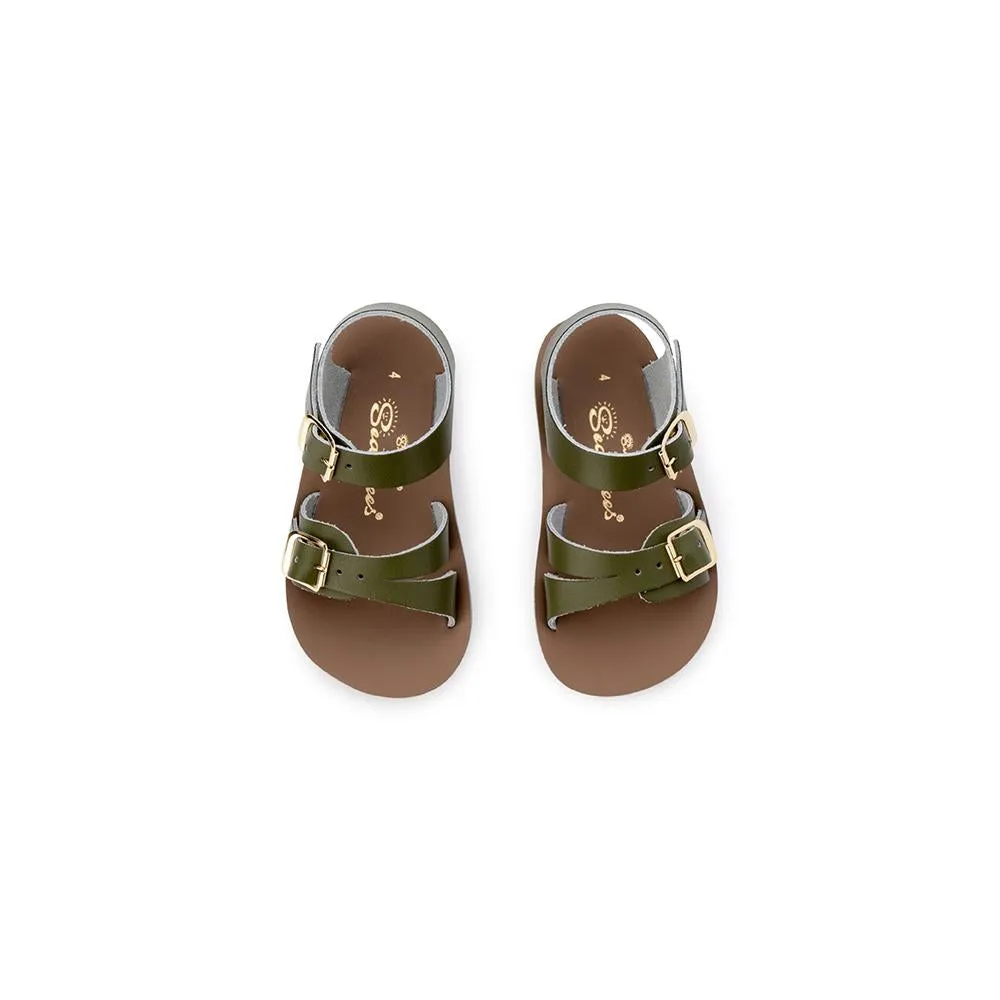 Salt Water Sandals Sun San Sea Wee Olive