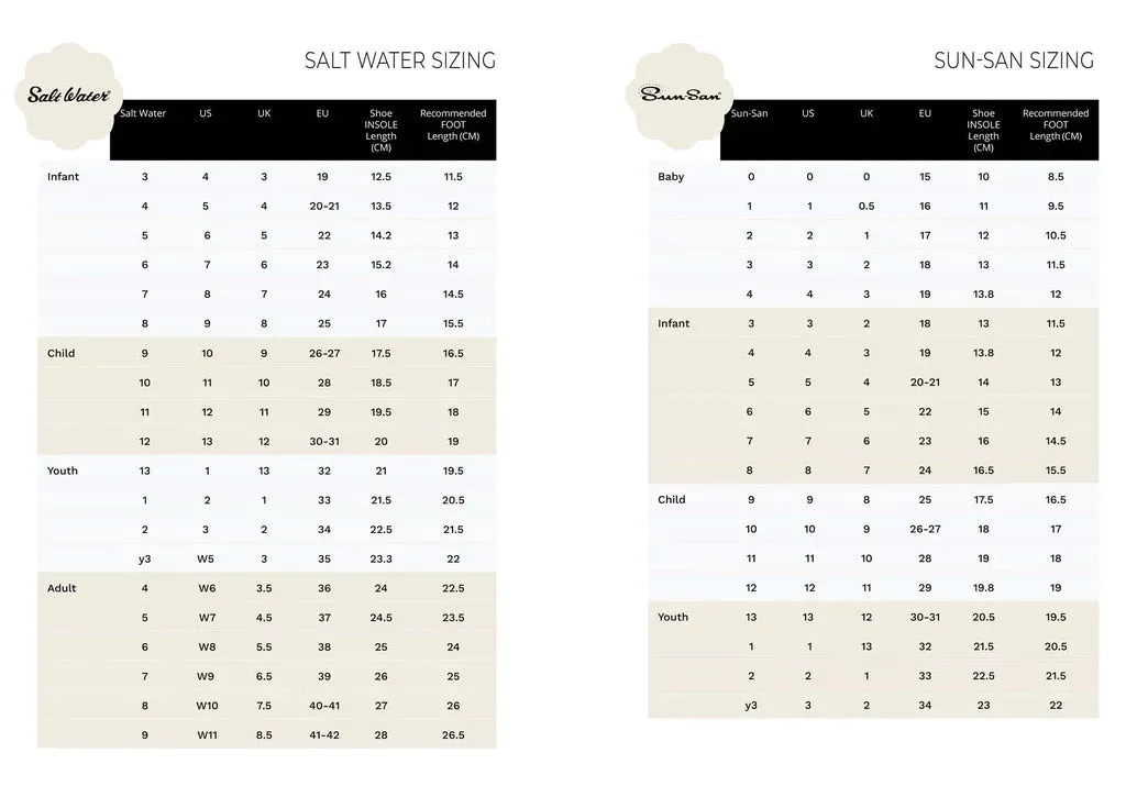 Saltwater Sandal Tan