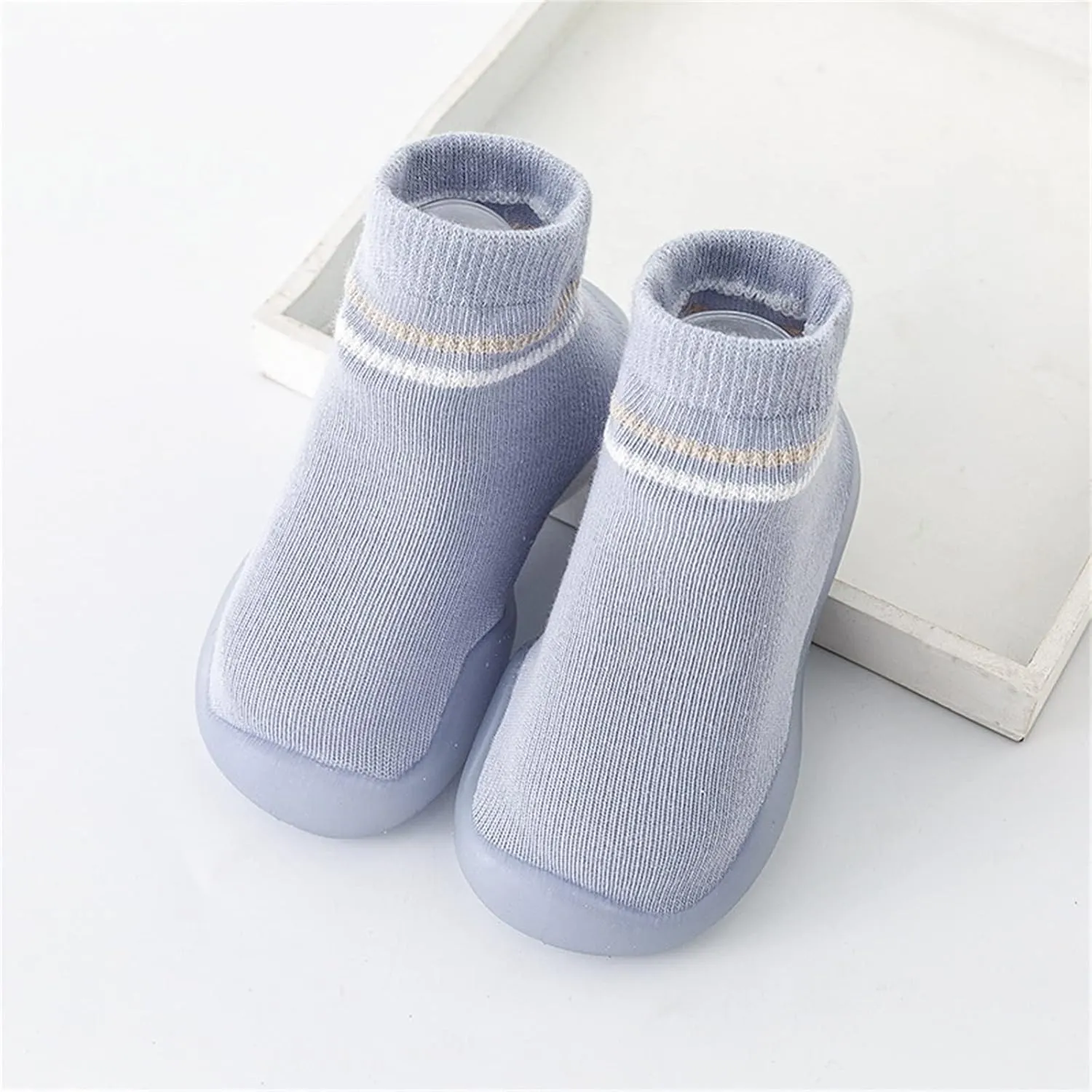 Shoes for Boys, 0-3 Years Newborn Baby Boys Girls Sock Shoes Solid First Walking Shoes Prewalker Sneaker