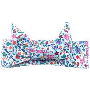 Shop Small - Light Blue Adjustable Tie Headband