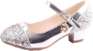 Sneaker Girls Size 12 Children Shoes High Heels Girls Princess Single Shoes Dress Shoes Performance Shoes Shoes Toddler
