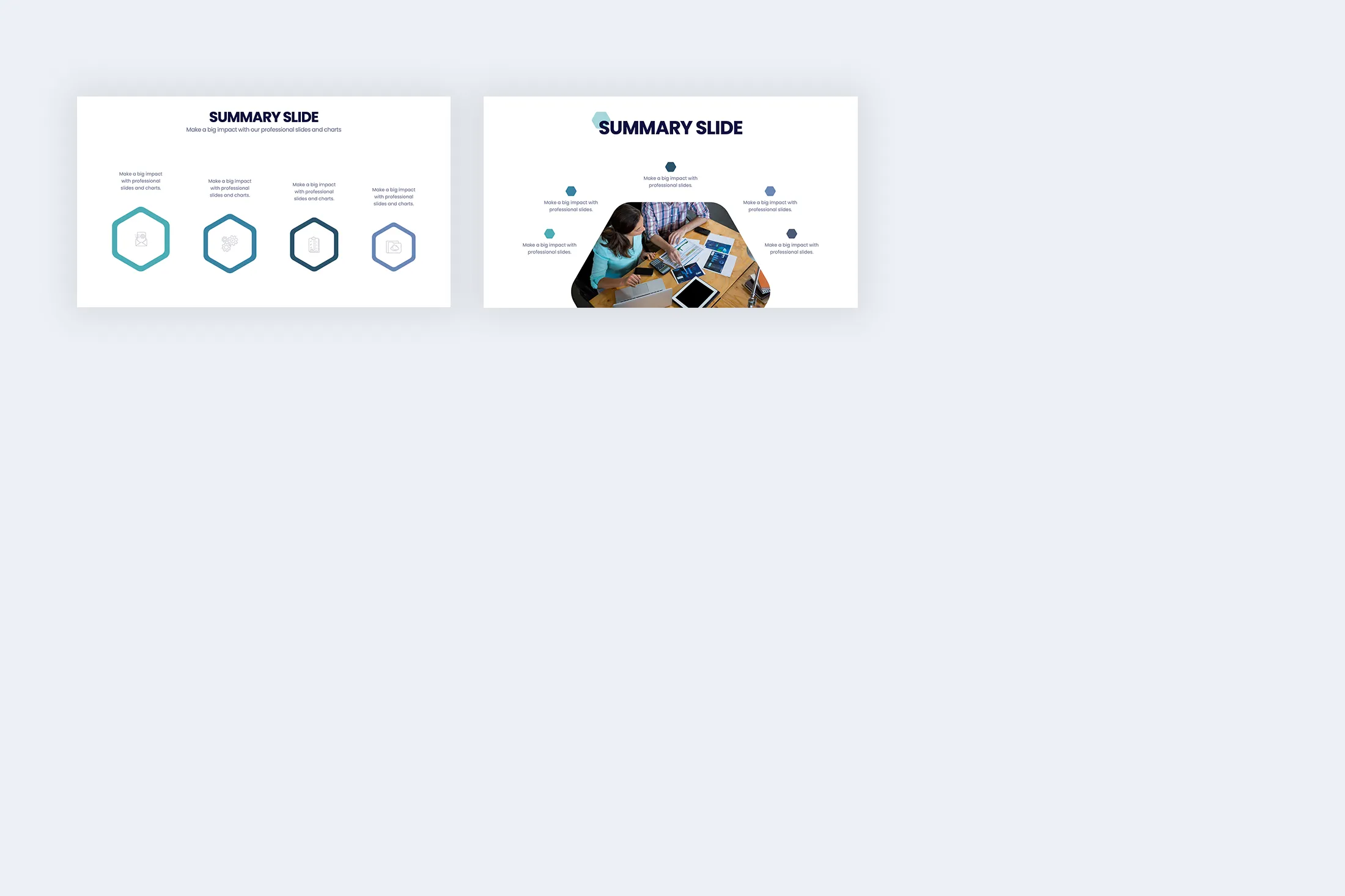 Summary Powerpoint Slides Template