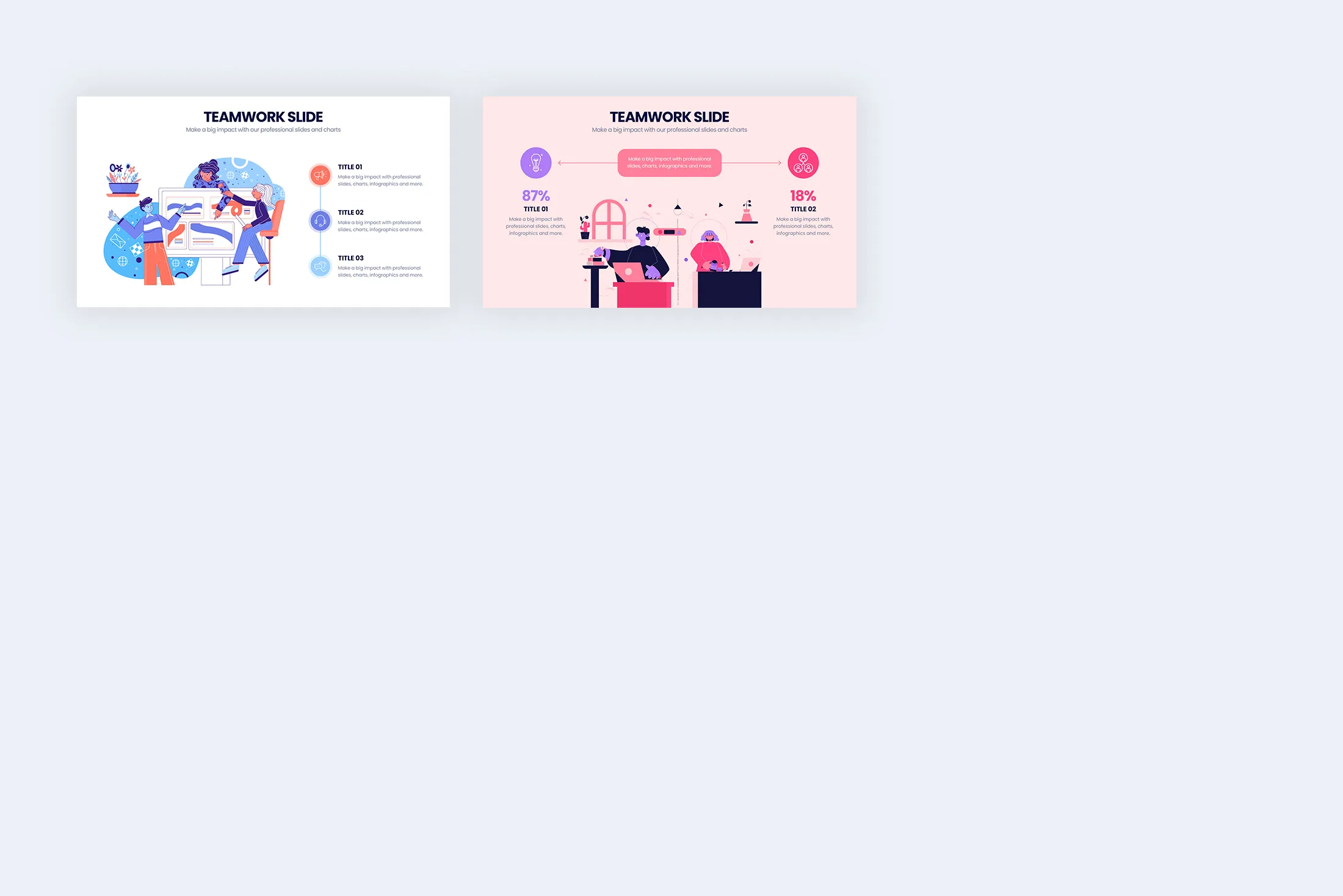 Teamwork Slides Google Slides Infographic Template