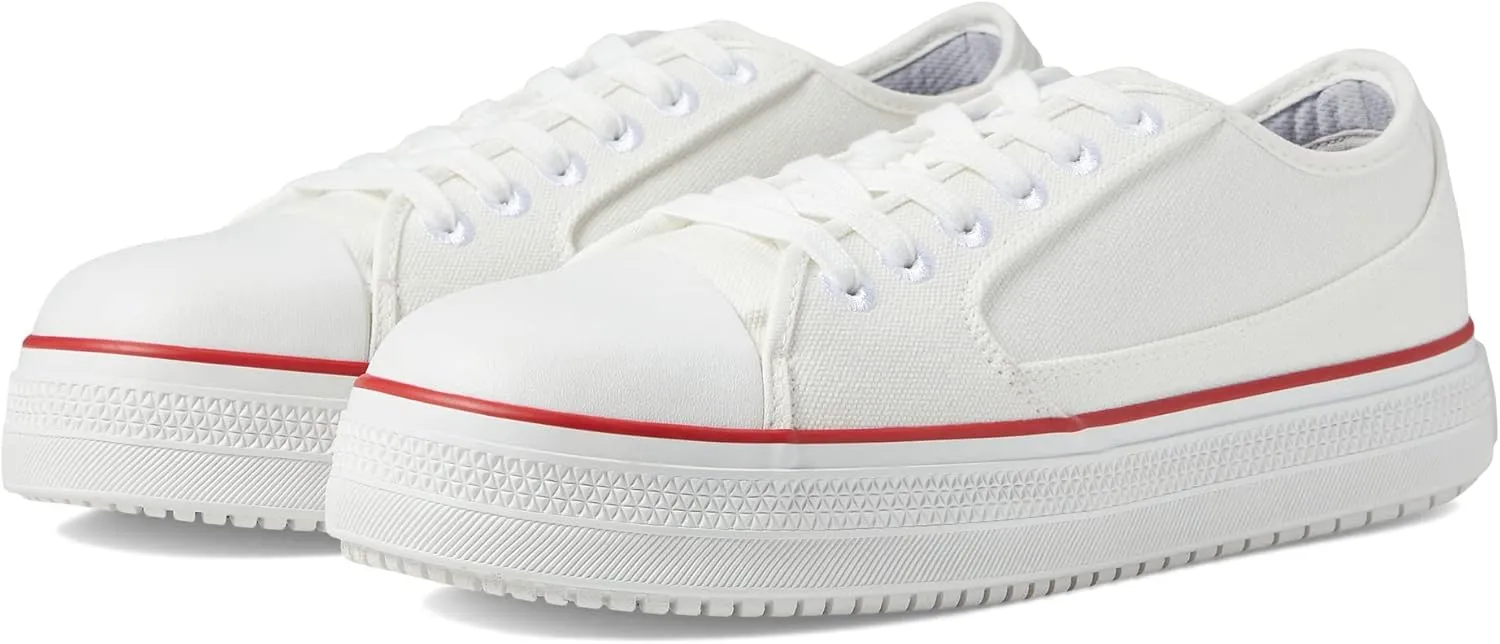 Thorogood Low-Height Warehouse Won Work Shoes for Men with Composite Safety Toe and Slip-Resistant Outsole, White, Size 15, W
