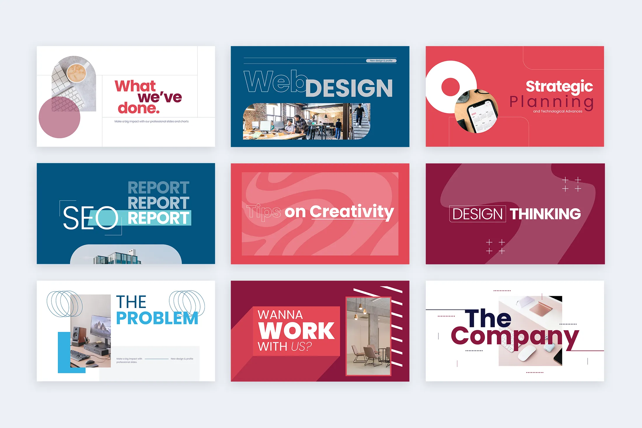Title Keynote Infographic Template
