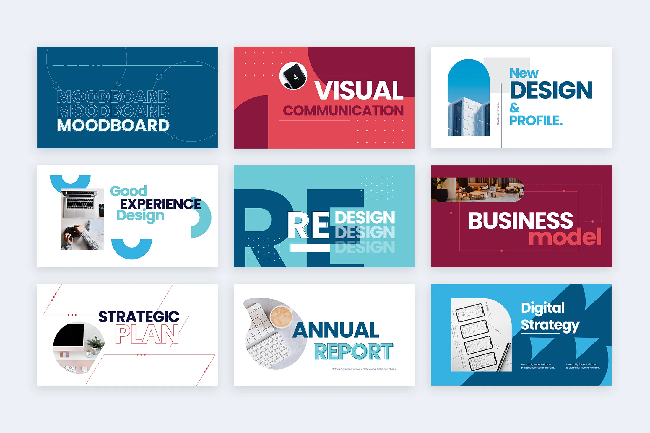Title Keynote Infographic Template