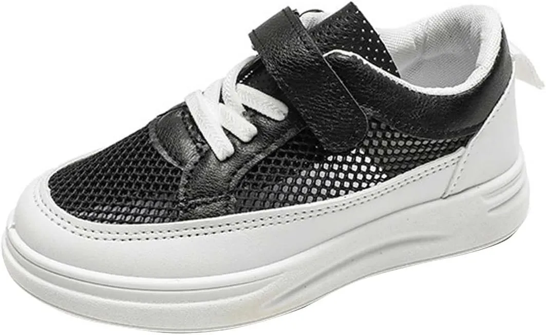 Toddler Kids Mesh Canvas Flats Single Breathable Lightweight Casual Slip On Shoes for Girls Canvas Sneakers Boys