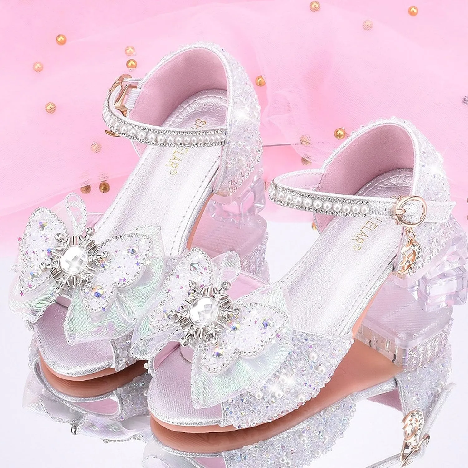 Toddler Sandals Size 6 New Girl Sandals Bow Shoes Little Girl Crystal Shoes Girl Dress Shoes Toddler Water Shoe