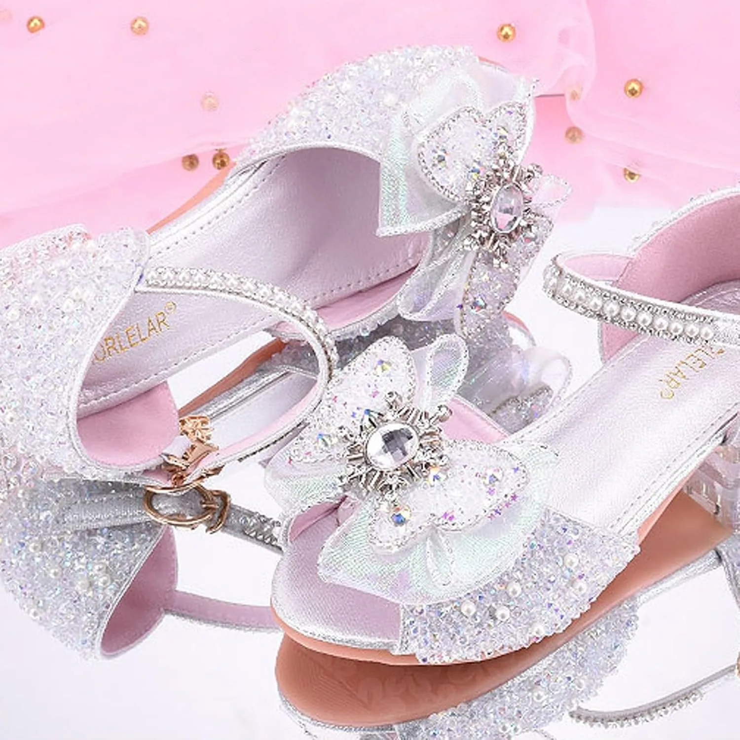 Toddler Sandals Size 6 New Girl Sandals Bow Shoes Little Girl Crystal Shoes Girl Dress Shoes Toddler Water Shoe