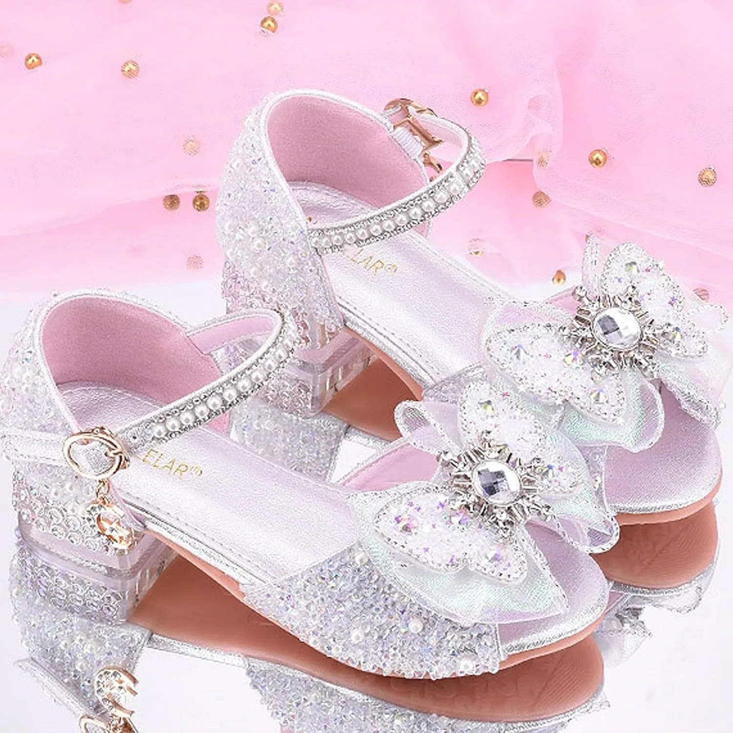 Toddler Sandals Size 6 New Girl Sandals Bow Shoes Little Girl Crystal Shoes Girl Dress Shoes Toddler Water Shoe