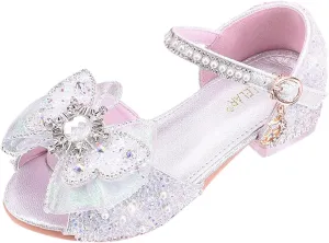 Toddler Sandals Size 6 New Girl Sandals Bow Shoes Little Girl Crystal Shoes Girl Dress Shoes Toddler Water Shoe