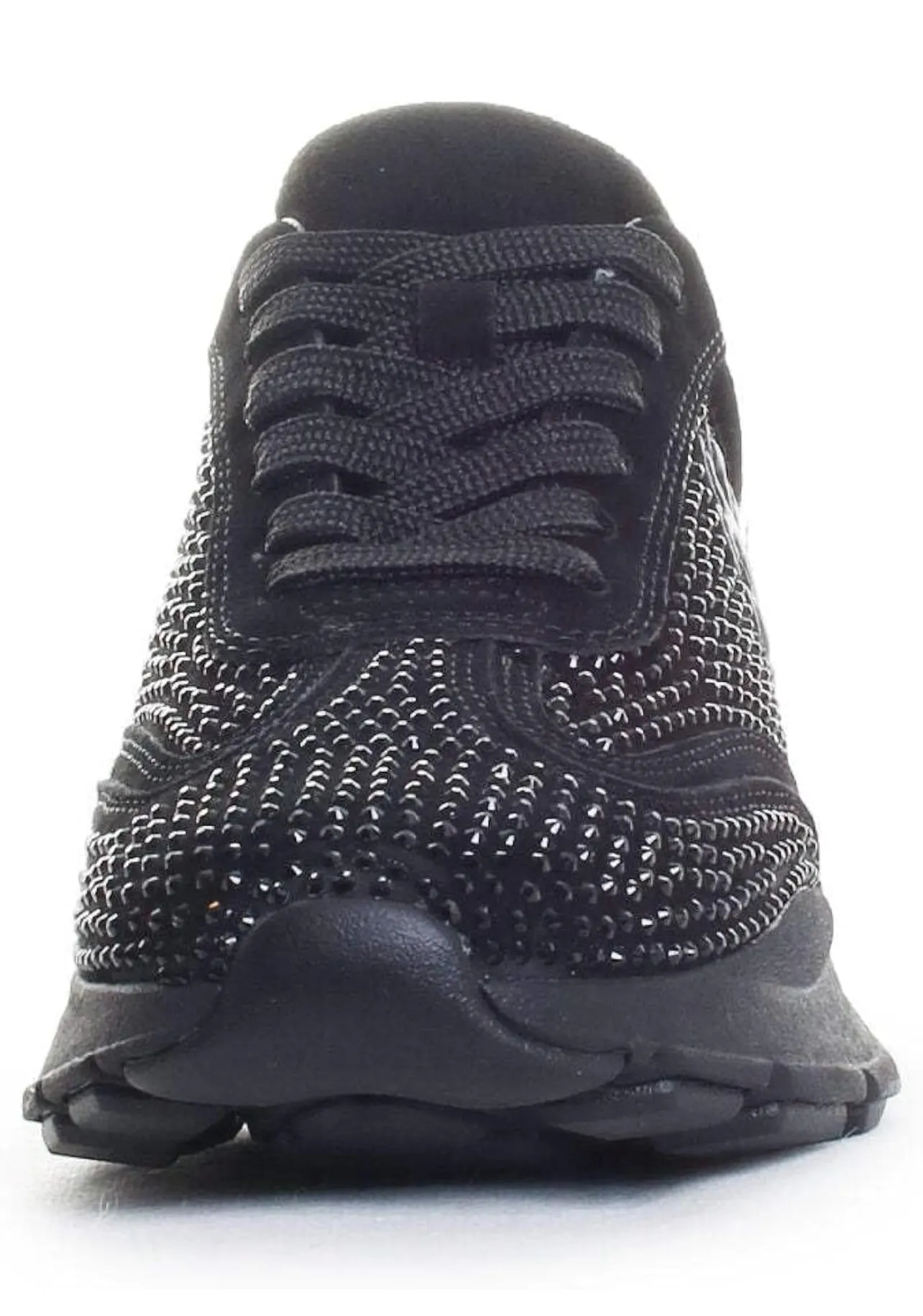 Tory Burch Good Luck Trainer Double T Logo Sneakers Perfect Black / Perfect Black Size 11 M