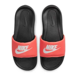 Women's Nike Victori One Slides (Black/Magic Ember/White)(CN9677-800)